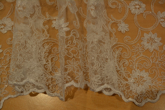 Sequin Swirl Sequin Lace