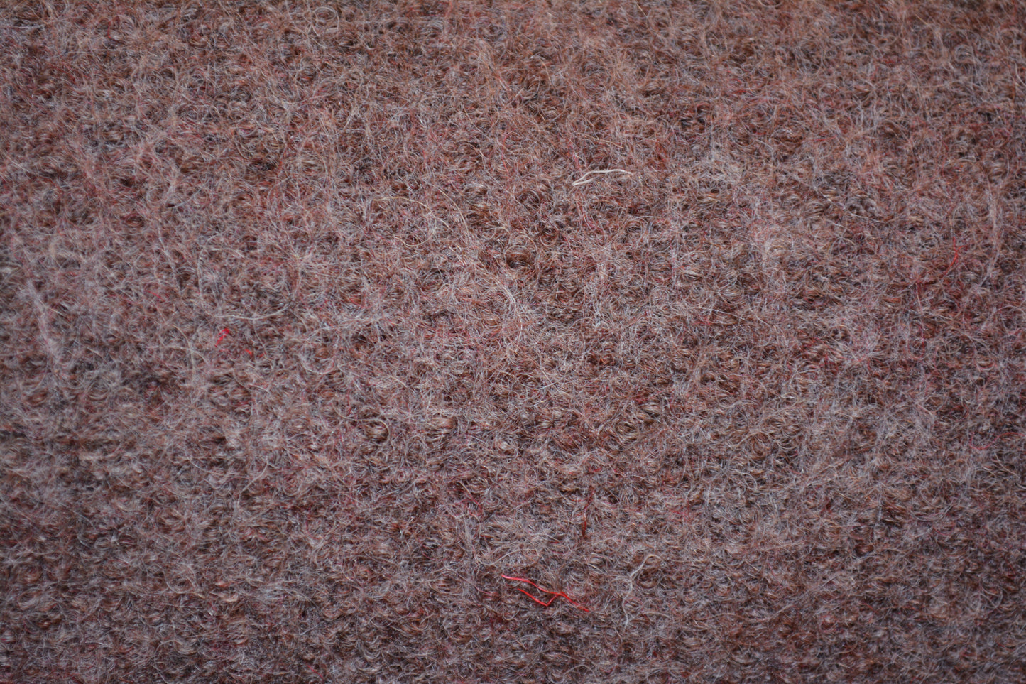 Merino Boiled Wool Fabric- Marl Fawn
