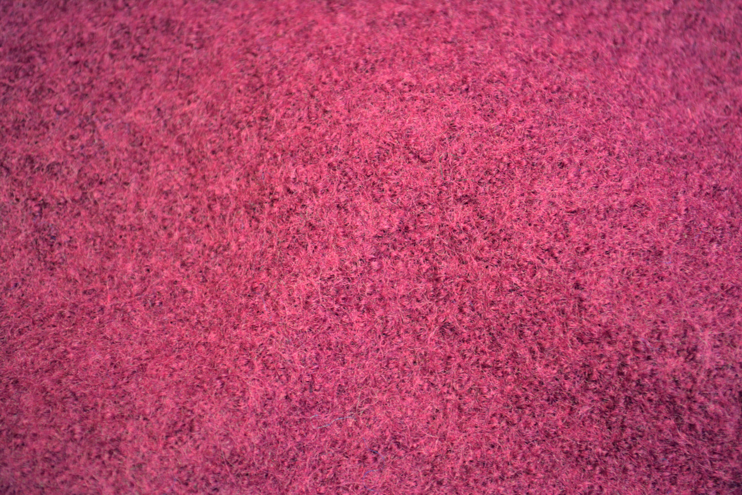 Merino Boiled Wool Fabric- Magenta